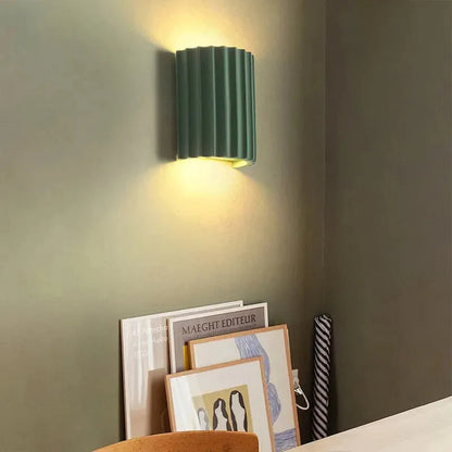 Macaron™ – Applique Murale Design Ondulé Éclairage LED Énergétique