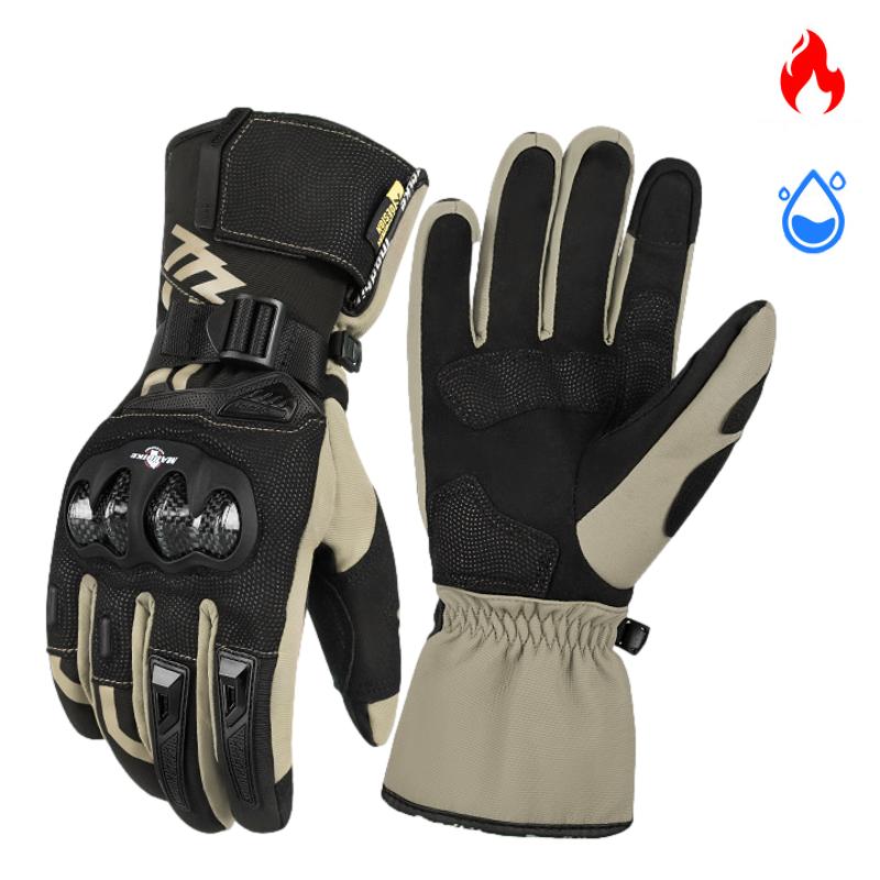 Gants Moto Hiver Étanche et Chauffants
