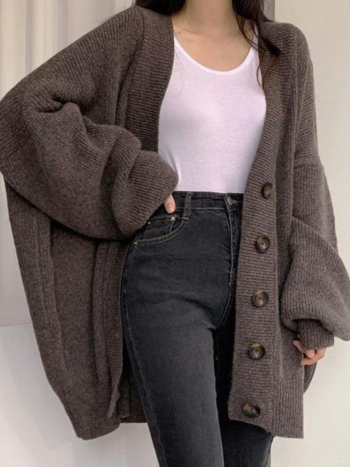 Cardigan Femme Chic à Boutons