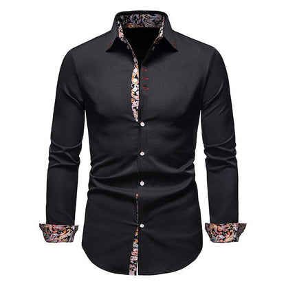 Variant image for ProjetParis™ – Chemise Homme Slim-Fit en Coton Léger Élégante & Confortable-16