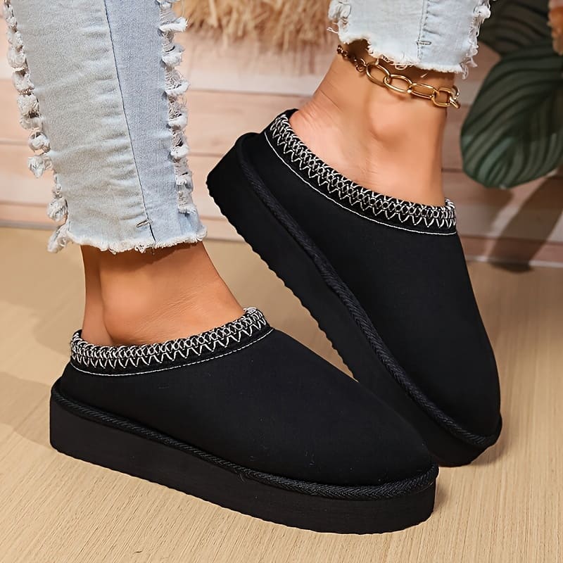 Chaussures Intérieures Femmes Chaudes et Confortables