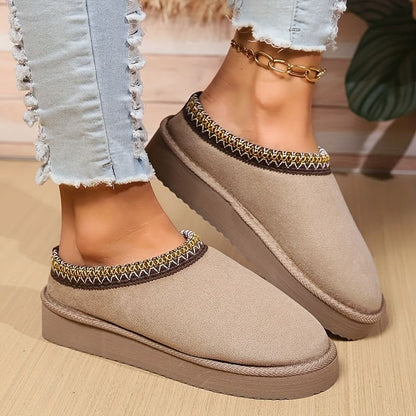 Chaussures Intérieures Femmes Chaudes et Confortables