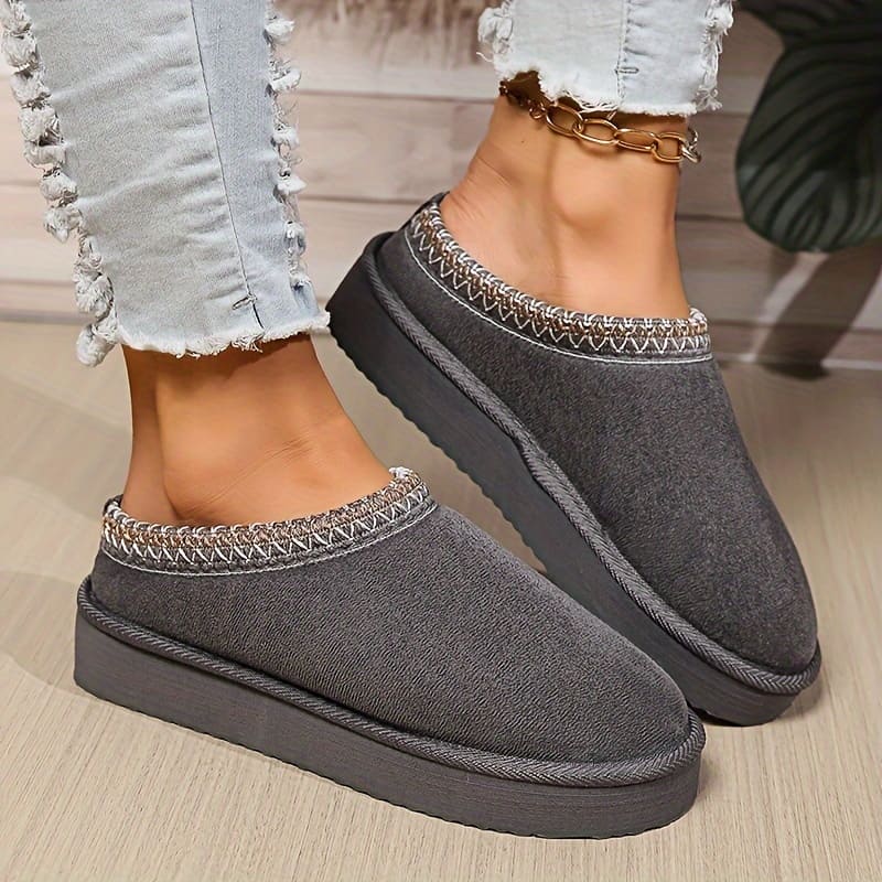 Chaussures Intérieures Femmes Chaudes et Confortables