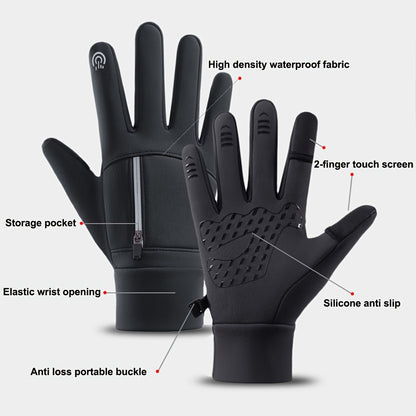 ThermaGrip™ - Gants Chauds et Imperméables pour Écran Tactile