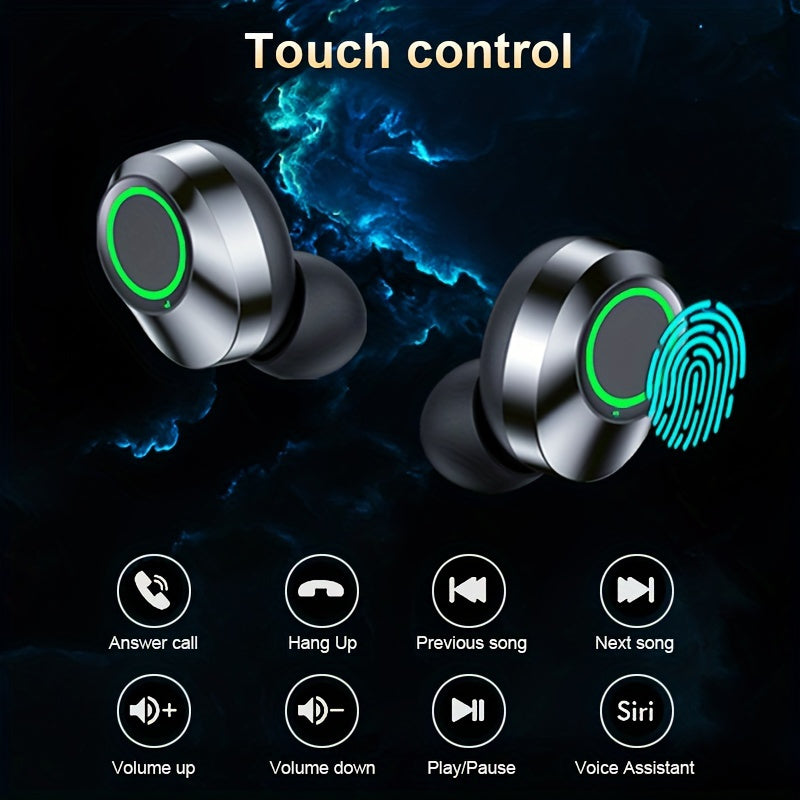 AudioFusion Pro™ | Écouteurs Sans Fil Bluetooth avec LED et HiFi