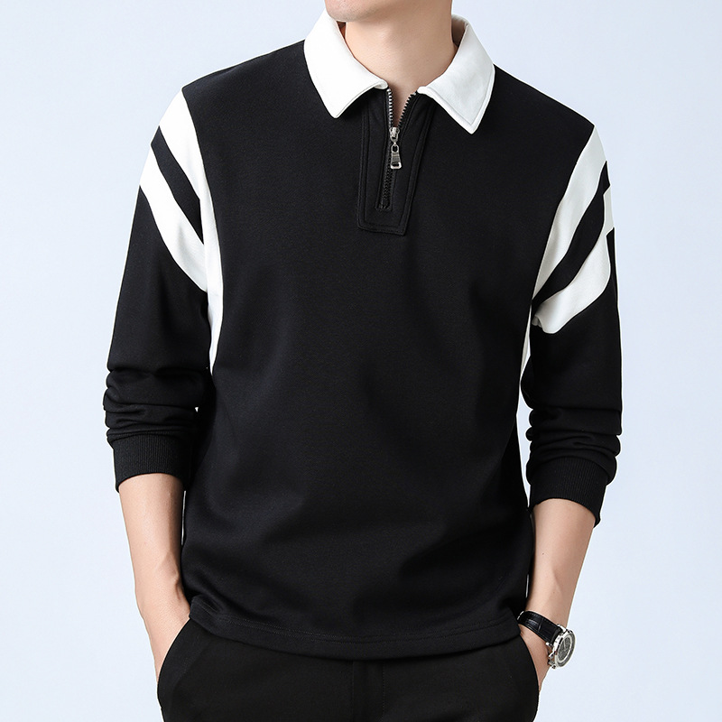 Pull Col V Zippé Unisexe pour Automne et Hiver