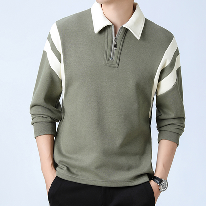 Pull Col V Zippé Unisexe pour Automne et Hiver - PanierRoyale