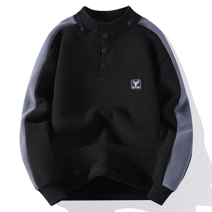 Pull à Manches Longues Unisexe Doux et Chaud