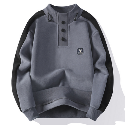 Pull à Manches Longues Unisexe Doux et Chaud