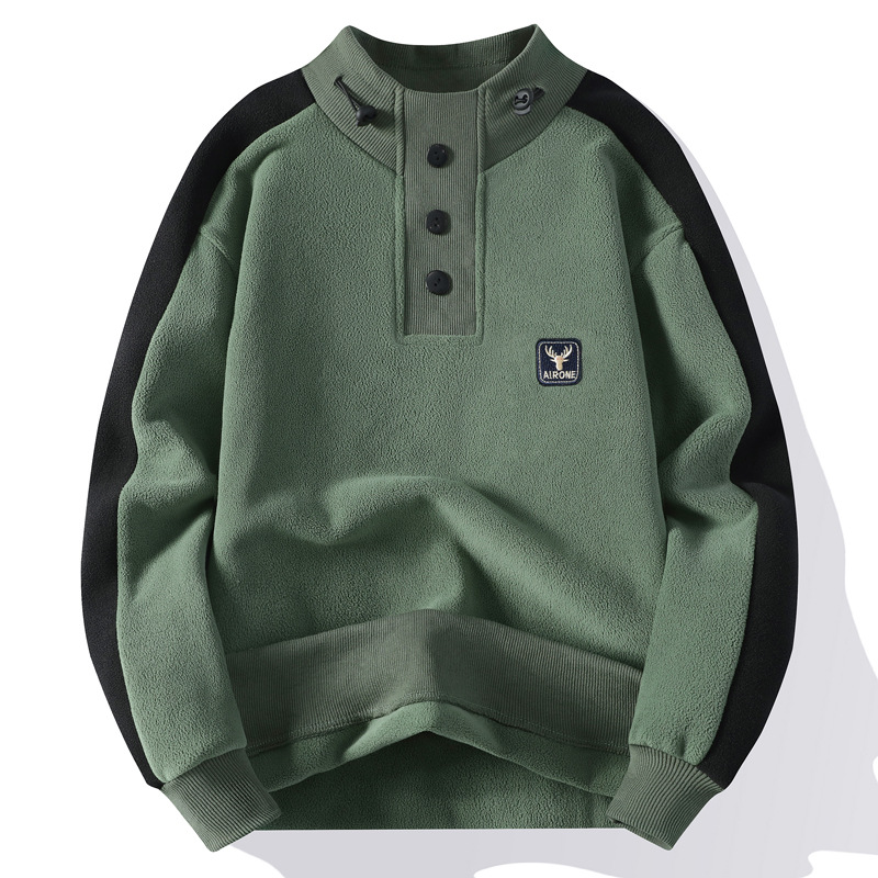 Pull à Manches Longues Unisexe Doux et Chaud