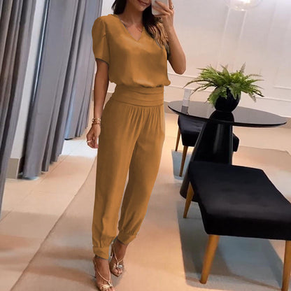 Robe Été Courte Femme imprimée décolleté V