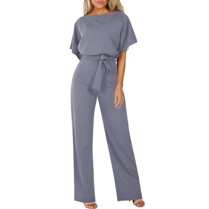 Combinaison Femme Élégante avec Ceinture Taille
