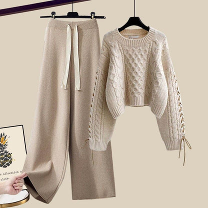 Pullover et Pantalon Femme Hiver Confortable