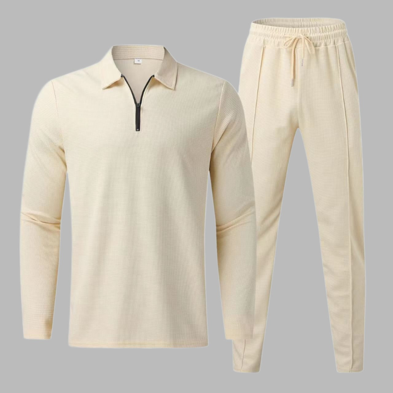 Tenue Décontractée Homme Jogging et Polo Manches Longues - PanierRoyale