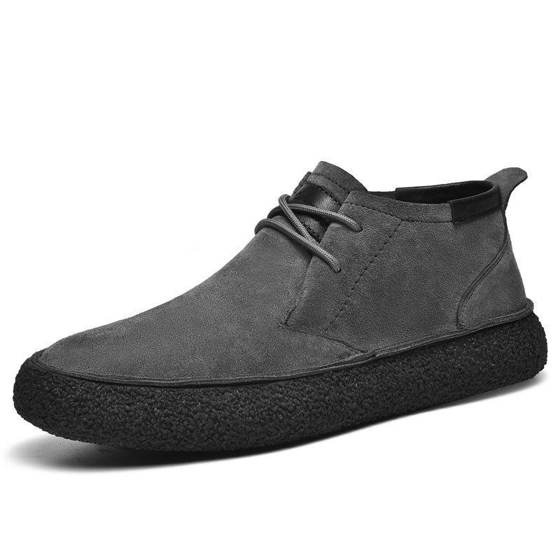 Mocassins Hauts Cuir Confortables à Semelle Souple