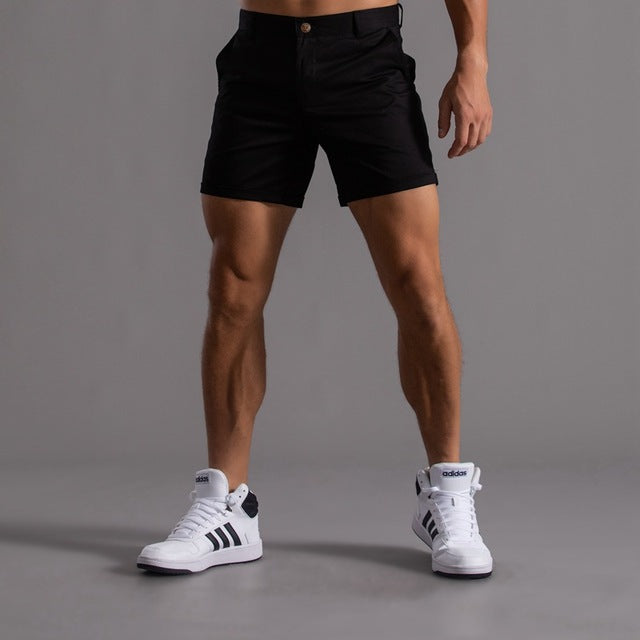 Shorts de running homme beige léger