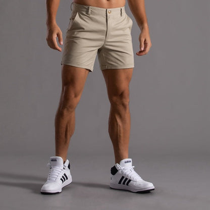Shorts de running homme beige léger - PanierRoyale