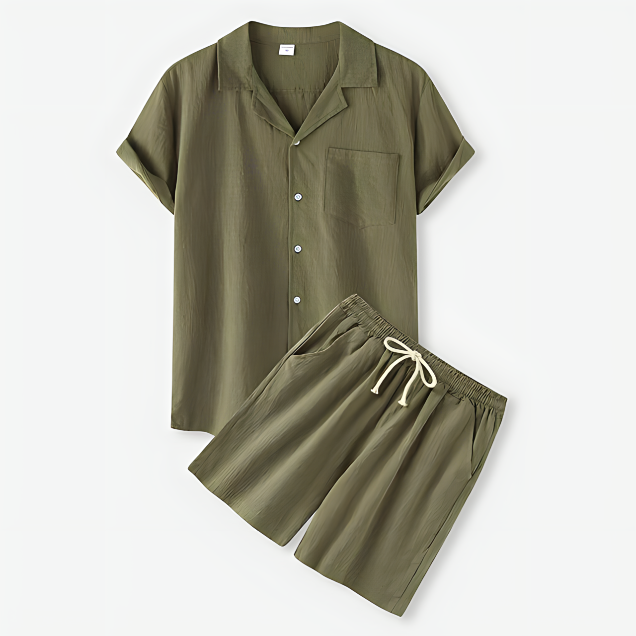 Costume Homme Été Élégant et Confortable