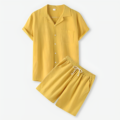Costume Homme Été Élégant et Confortable