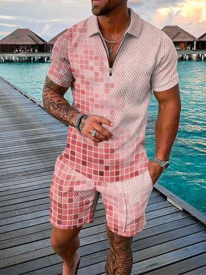 Costume Homme Décontracté imprimé couleur - BerlinGlamour