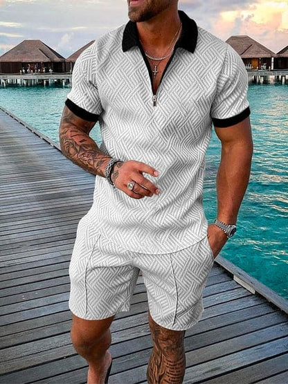 Costume Homme Décontracté imprimé couleur
