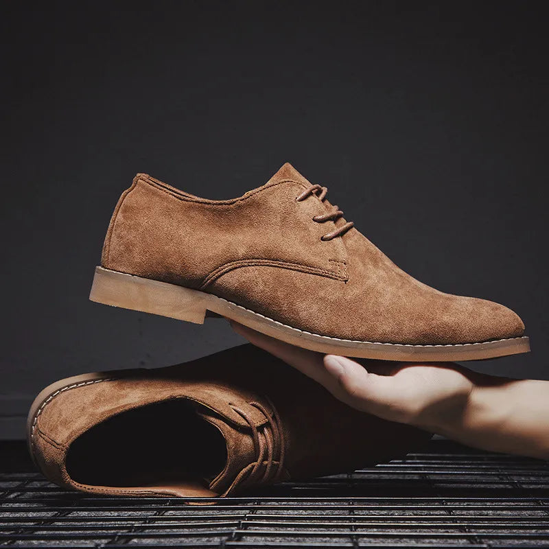 Chaussure Richelieu Cuir Marron Classique Homme - PanierRoyale