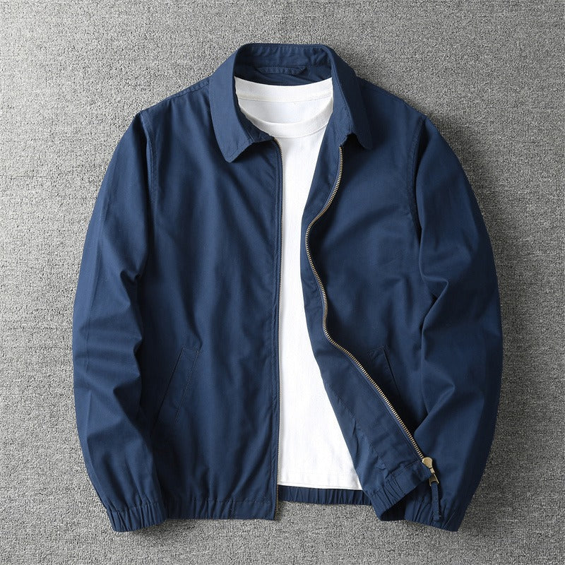 Veste Streetwear Homme Décontractée à Fermeture Éclair