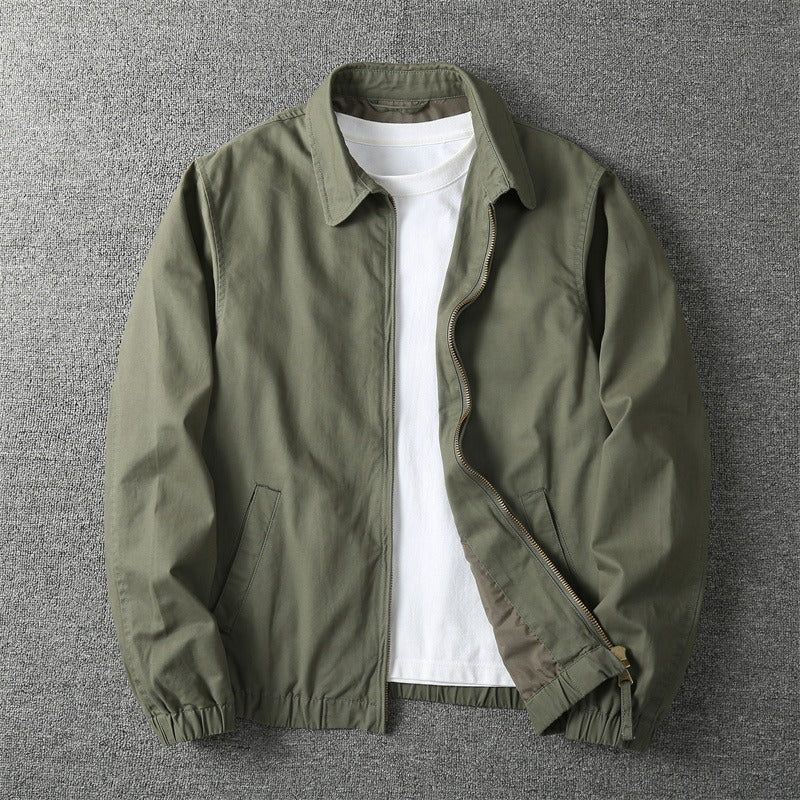 Veste Streetwear Homme Décontractée à Fermeture Éclair
