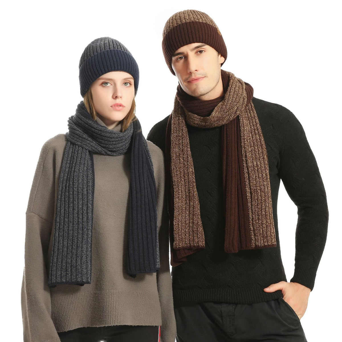 Tenue Hiver Complète Doudoune, Écharpe et Gants Chauds