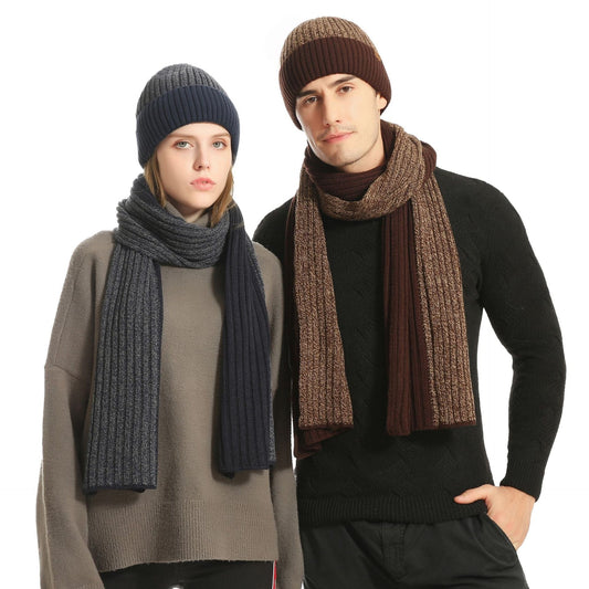 Tenue Hiver Complète : Doudoune, Écharpe et Gants Chauds - PanierRoyale