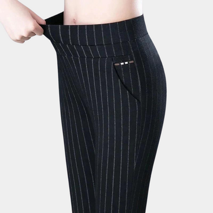 Pantalon Femme Haut de Gamme Taille Haute Confortable