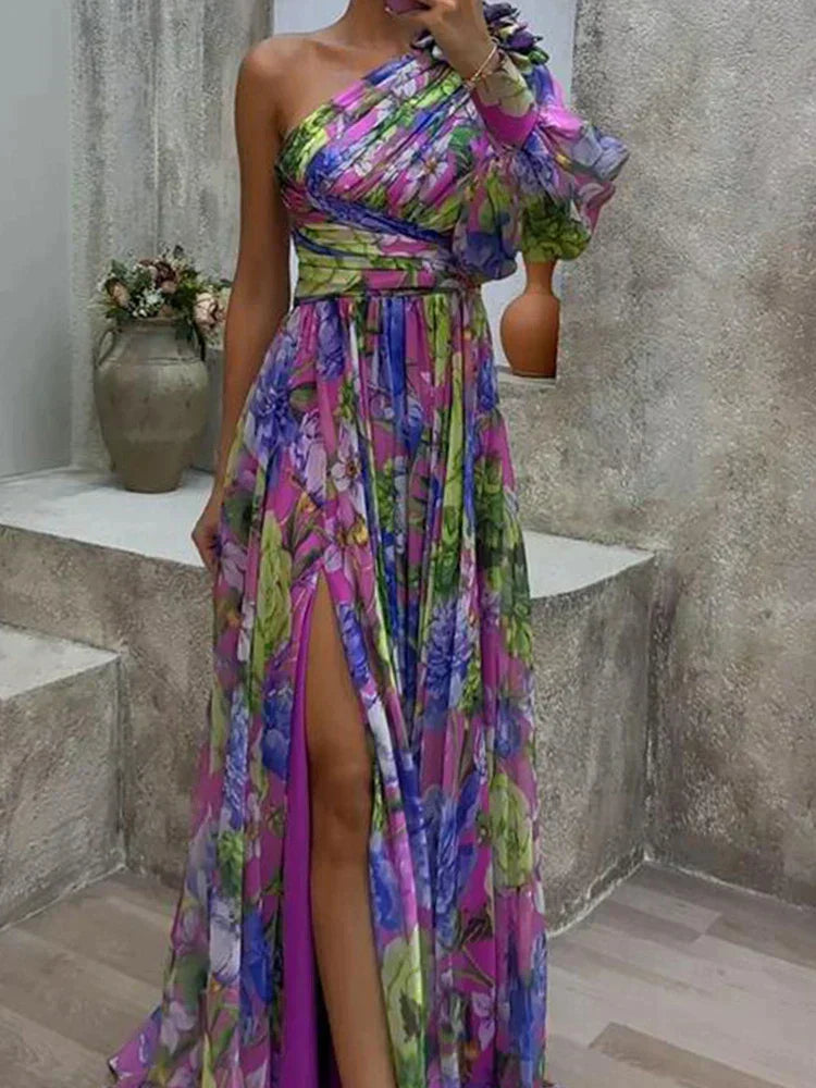 Robe Féminine Longue Élégante