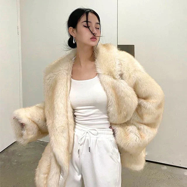Manteau Femme Élégant Hiver Long