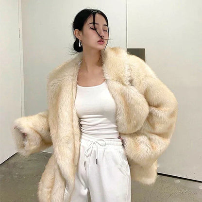 Manteau Femme Élégant Hiver Long