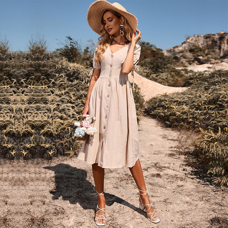 Robe Décontractée pour Femme - Idéale pour Week-end ou Loisirs - PanierRoyale