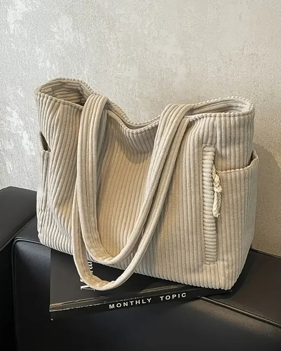 Sac à Main Grand Modèle Cuir avec Compartiments Internes
