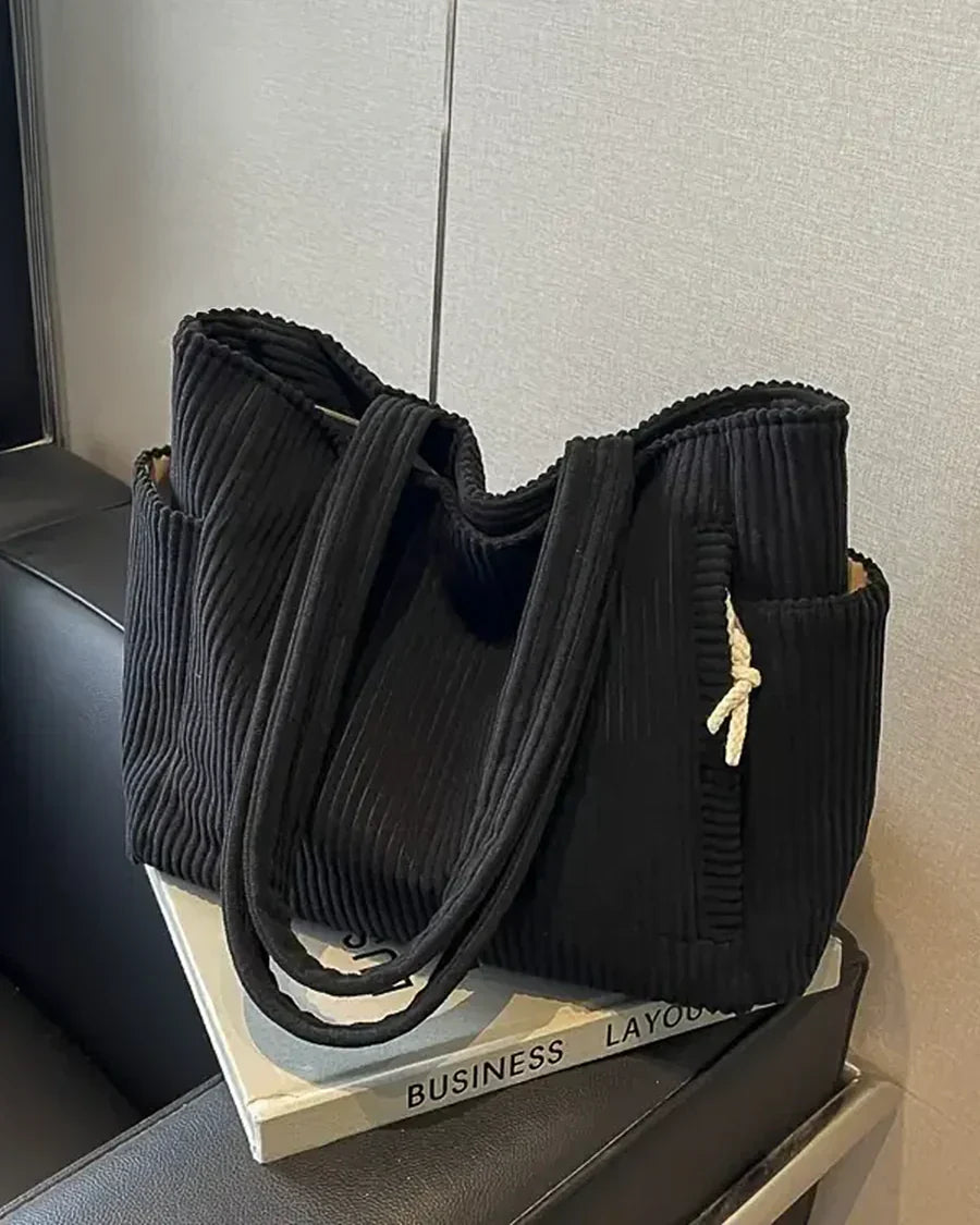 Sac à Main Grand Modèle Cuir avec Compartiments Internes - PanierRoyale