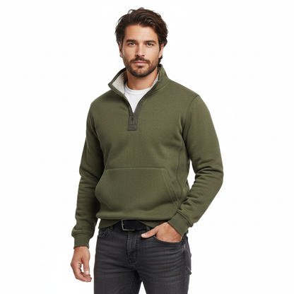 Pull Over Homme Fleece Doux et Chaud