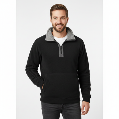 Pull Over Homme Fleece Doux et Chaud