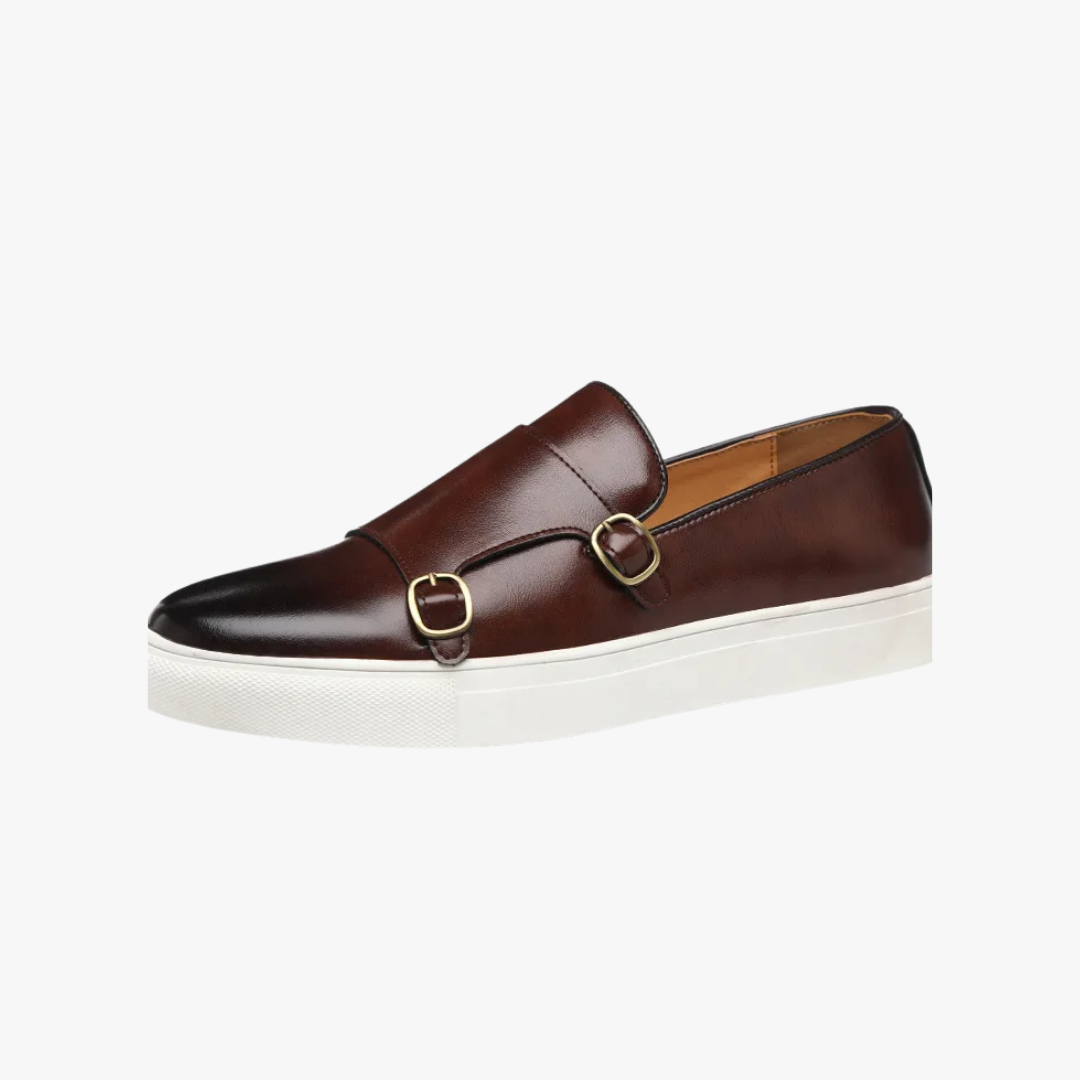 Chaussures Loafers Homme Cuir à Boucle Élégant - BerlinGlamour