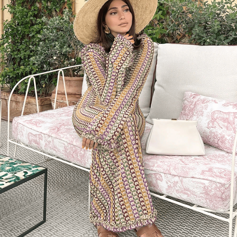 Robe de Plage Femme en Dentelle, Dos Nu et Jolie