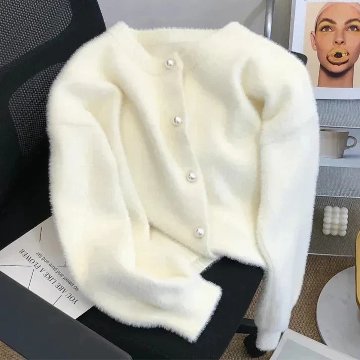 Cardigan Femme Hiver Chaud et Confortable - PanierRoyale