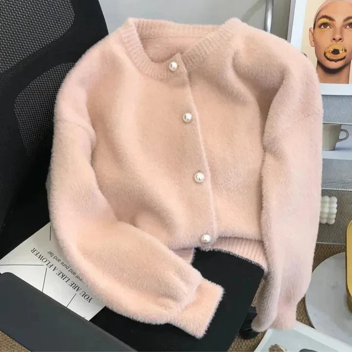 Cardigan Femme Hiver Chaud et Confortable
