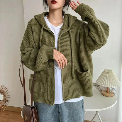 Cardigan Zippé Femme Chic et Élégant - PanierRoyale