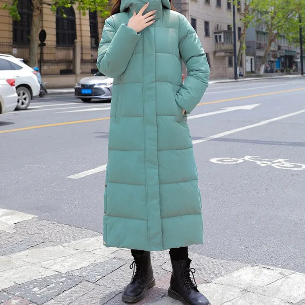 Manteau Femme Hiver Douillet et Étanche au Vent