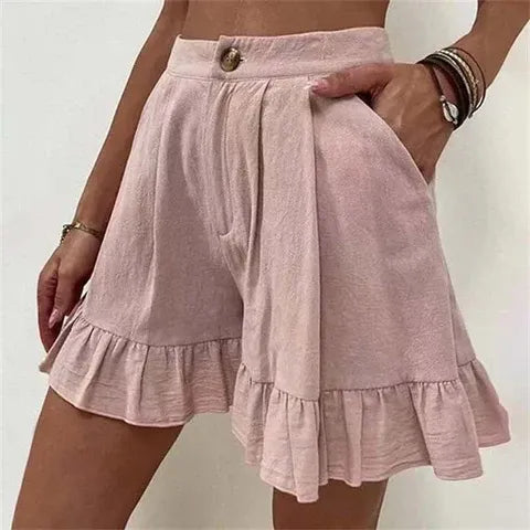 Shorts de Plage Élastiques pour Femme - PanierRoyale