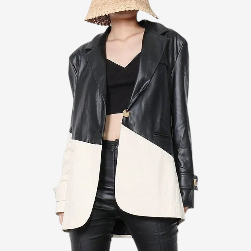 Veste Femme Hiver Longue avec Poches et Col Montant Doublé - PanierRoyale
