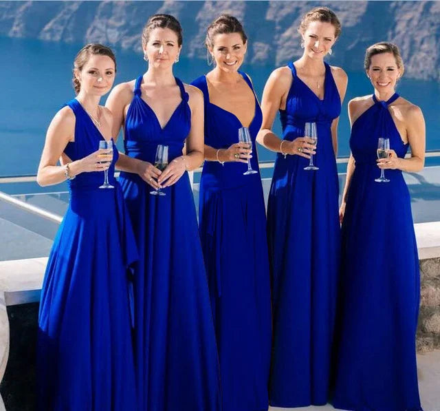 Megania™ – Robe Longue Femme Élégante avec Taille Élastique Confortable