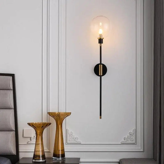 Meilora™ – Applique Murale LED Noire Moderne Vintage avec Éclairage Chaud