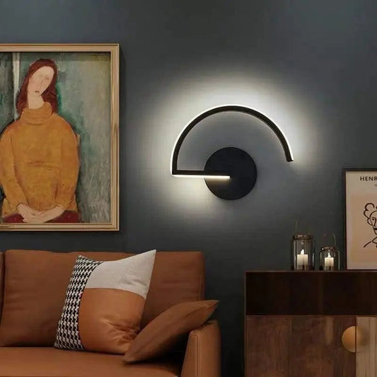 Meilux™ – Applique Murale LED Noire Moderne Vintage avec Lumière Chaude